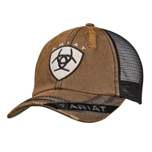 Ariat B Fit Cap - Brown Oilskin / Black
