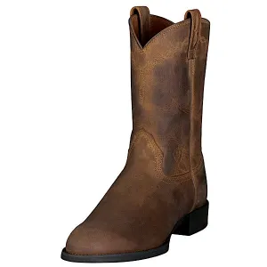 Ariat Kid's Heritage Roper Boot - Distressed Brown