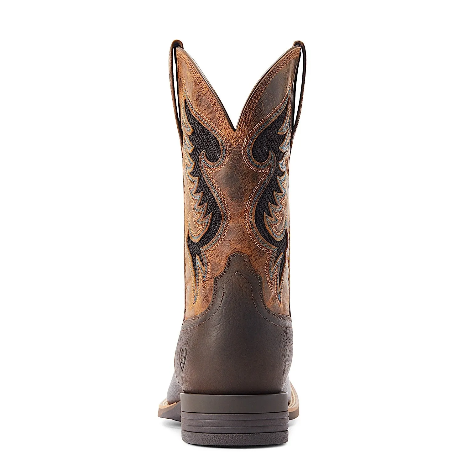 Ariat Men's Cowpuncher VentTEK Boot - Dark Brown/Golden Mustard