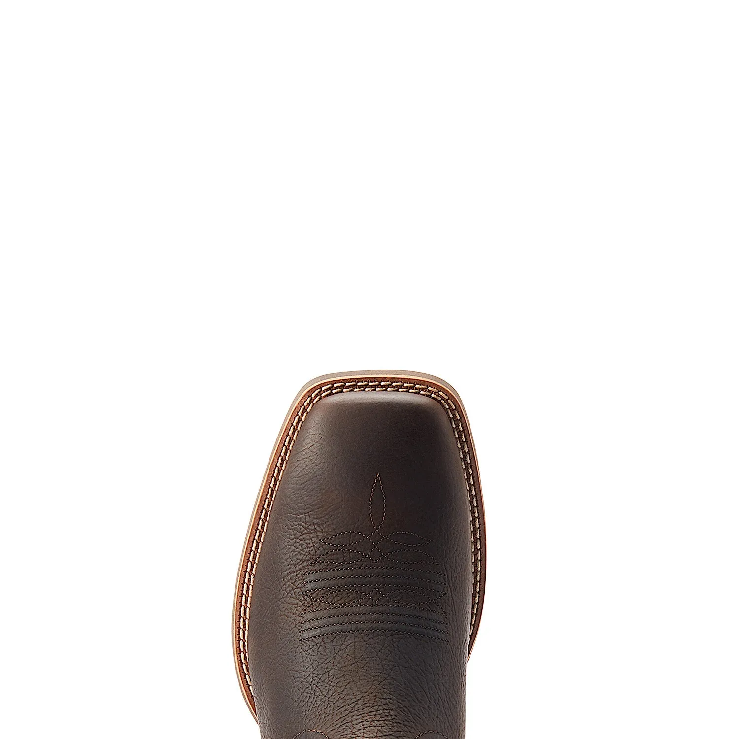 Ariat Men's Cowpuncher VentTEK Boot - Dark Brown/Golden Mustard