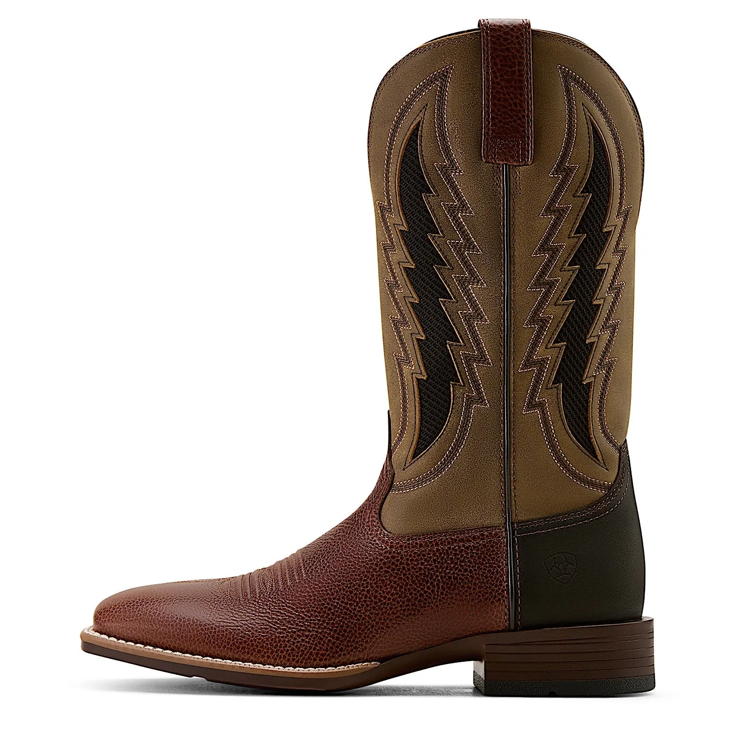 Ariat Men's Dakota Venttek Western Cowboy Boot - Beasty Brown/Brown Bomber