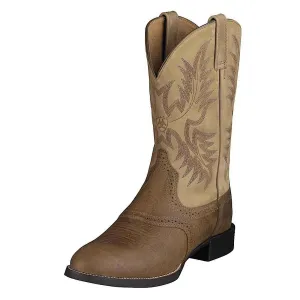 Ariat Men's Heritage Stockman Tumbled Brown