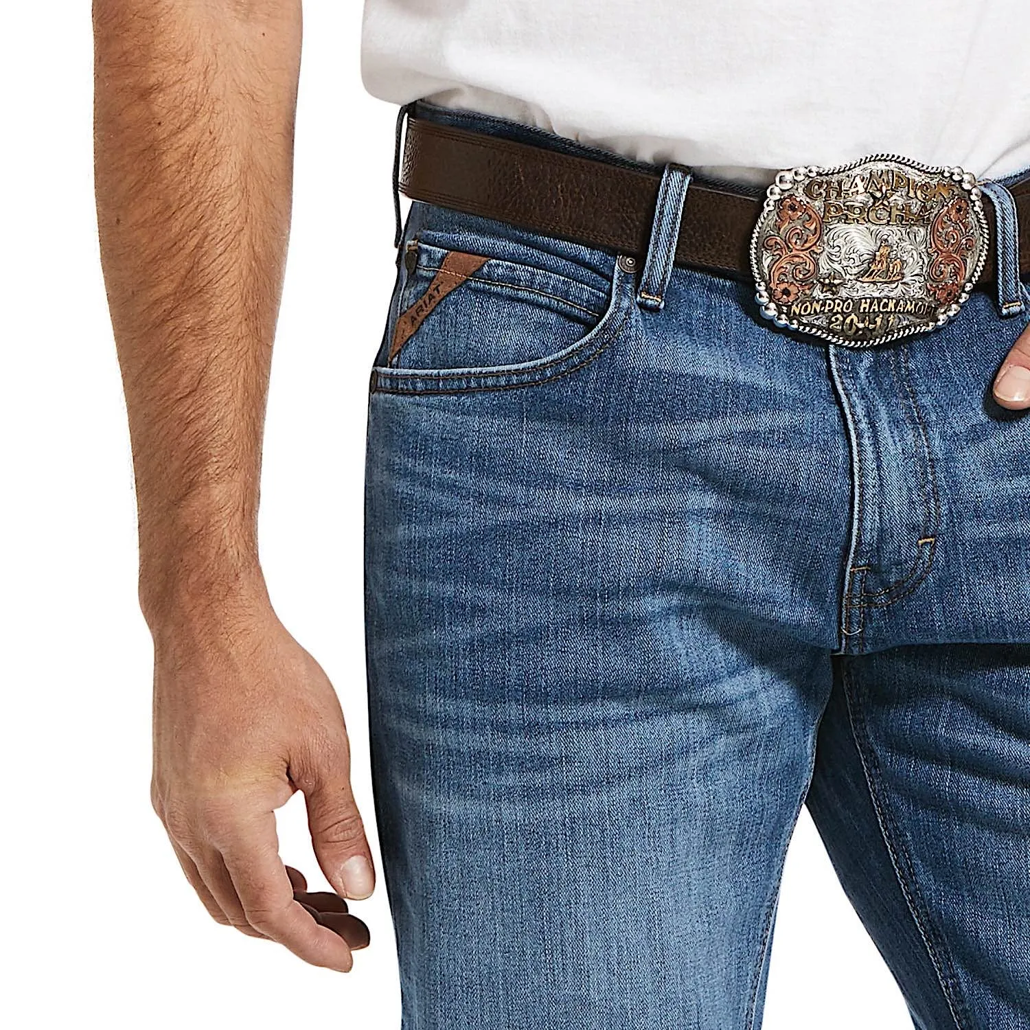Ariat Men's M2 Stretch Relaxed Legacy Boot Cut Jeans - Brandon
