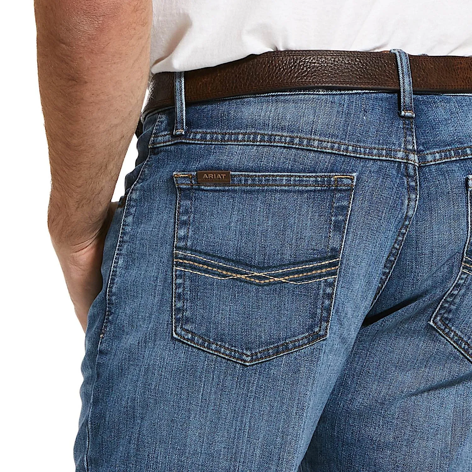 Ariat Men's M2 Stretch Relaxed Legacy Boot Cut Jeans - Brandon