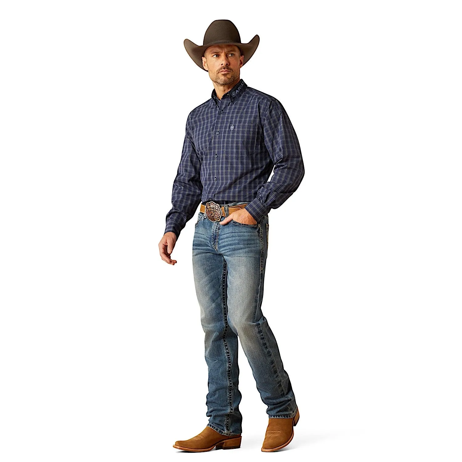 Ariat Men's M2 Traditional Relaxed Buster Boot Cut Jean - Dakota
