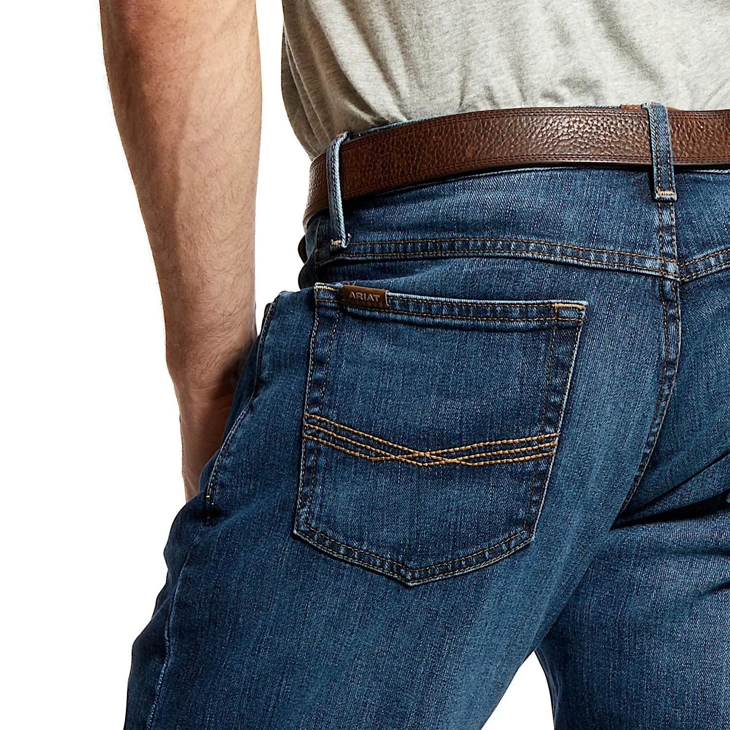Ariat Men's M4 Stretch Legacy Boot Cut Jean - Freeman