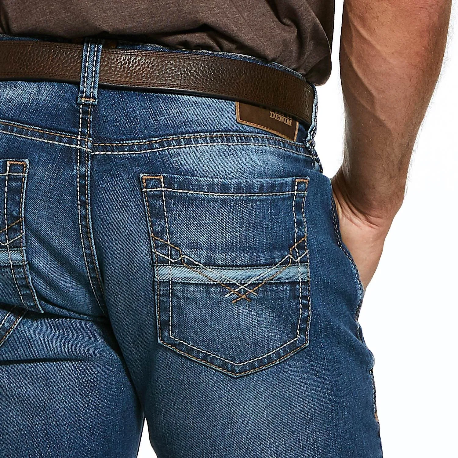 Ariat Men's M7 Rocker Stretch Nassau Stackable Slim Straight Leg Jean - Summit