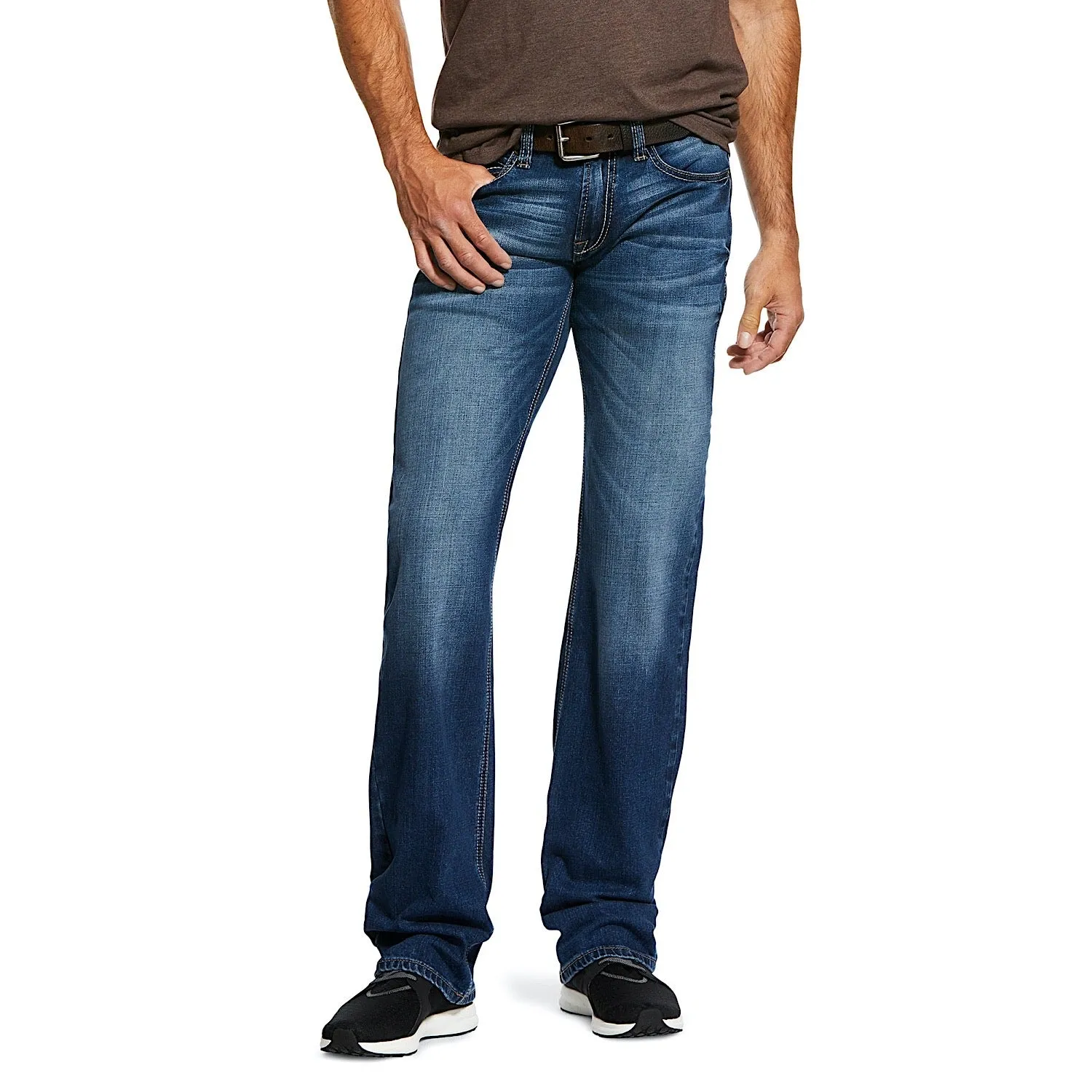 Ariat Men's M7 Rocker Stretch Nassau Stackable Slim Straight Leg Jean - Summit