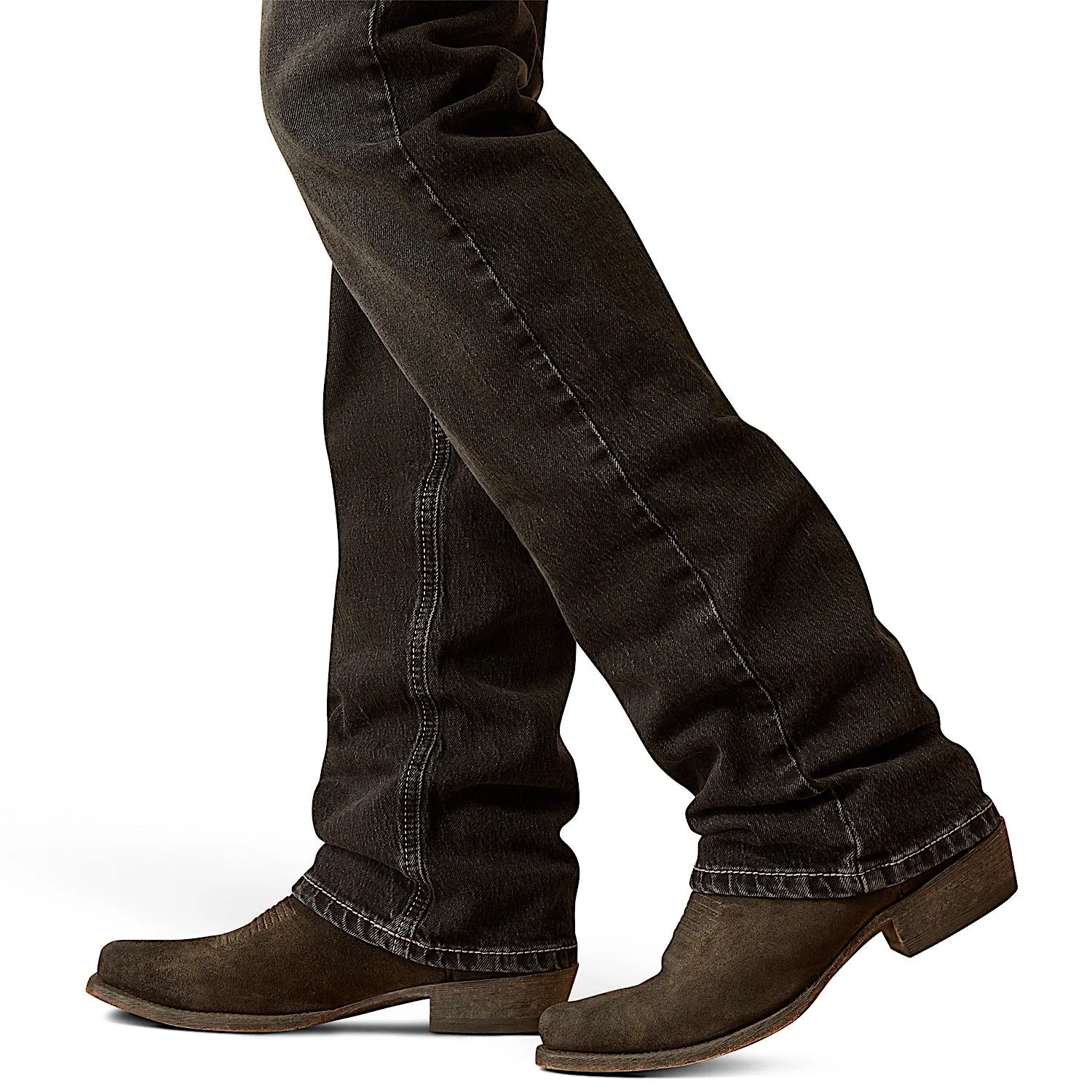 Ariat Men's M7 Slim Straight Leg Jean - Onyx Ebony Black
