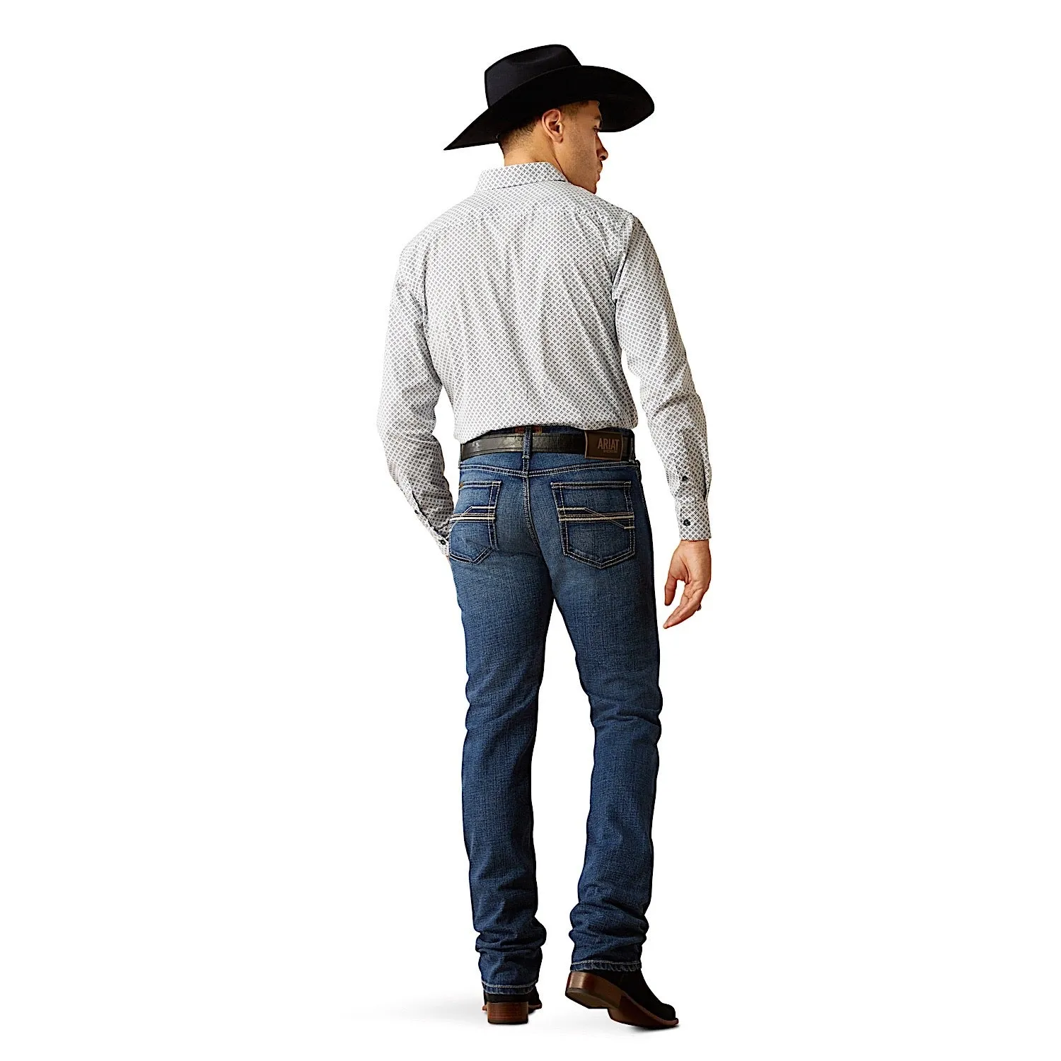Ariat Men's M8 Modern Slim Straight Leg Jean - Ashton Champ