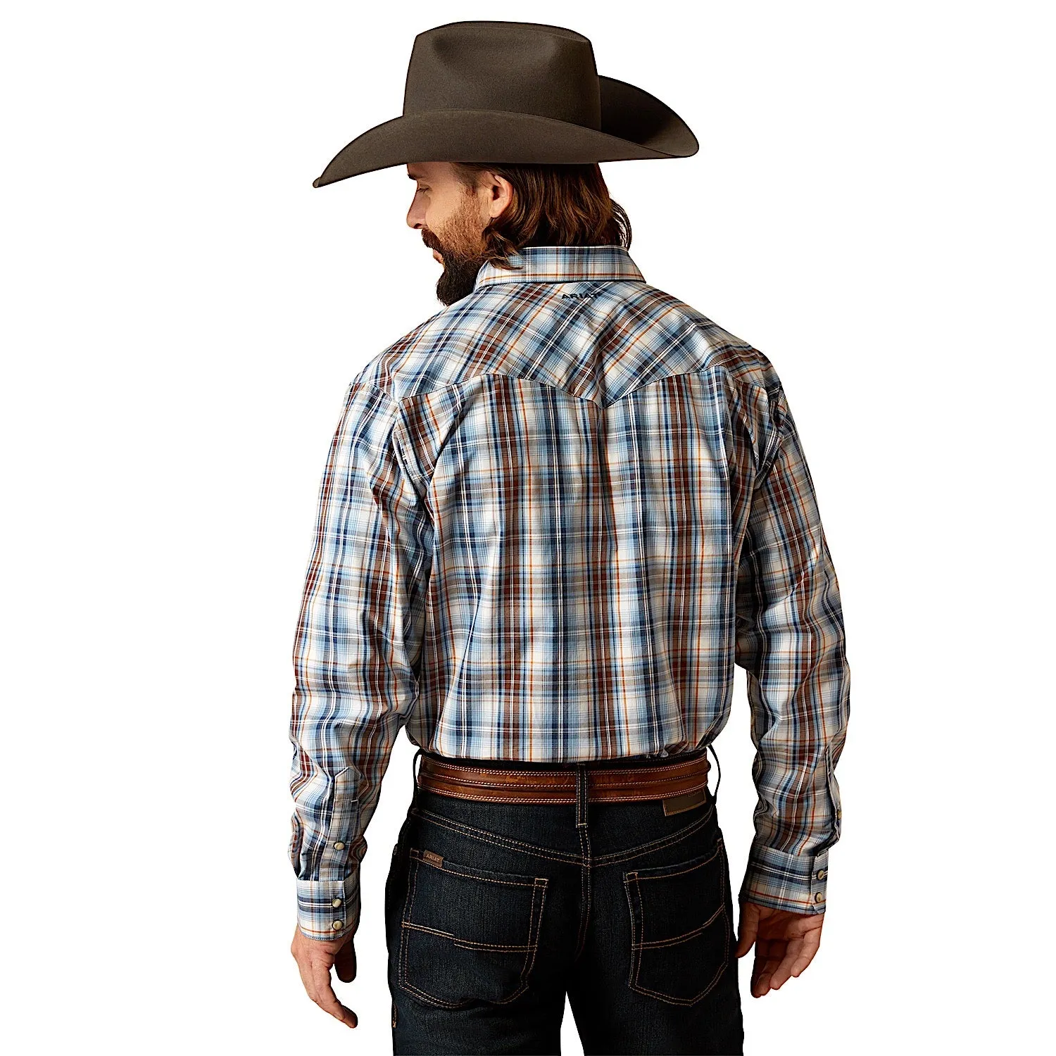 Ariat Men's Pro Series Ryland Snap Shirt - Blue