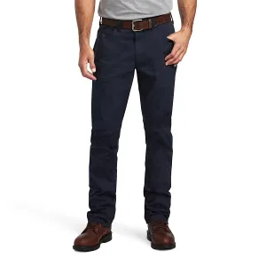 Ariat Men's Rebar M4 Relaxed Straight DuraStrech Made Tough Pant Navy