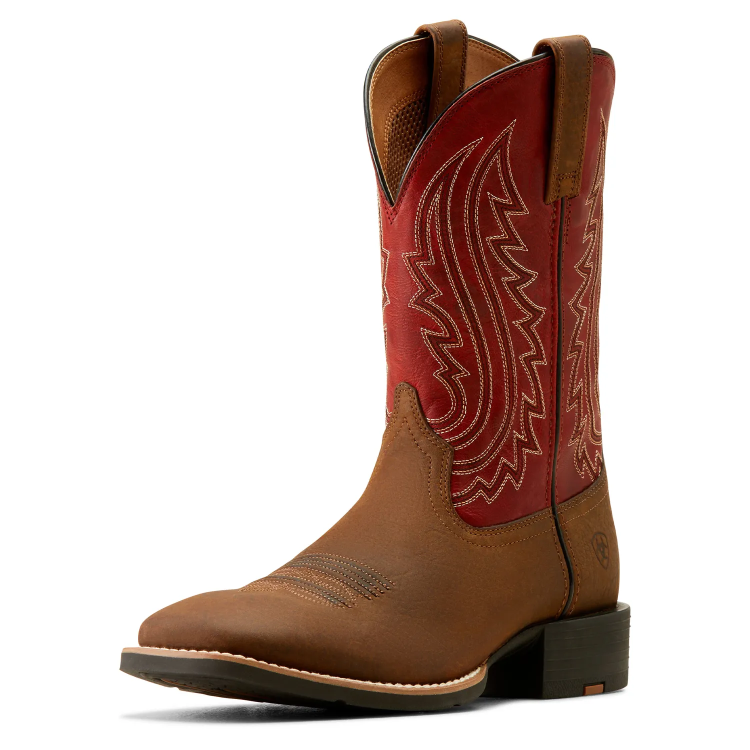 Ariat Men's Sport Big Country Boot Willow Branch/Bright Red