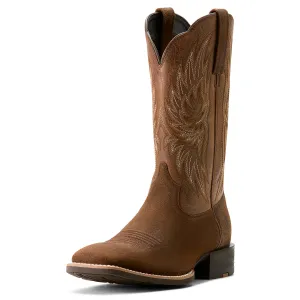 Ariat Men's Sport Rider Western Boot - Aged Smokehouse/Vintage Oak
