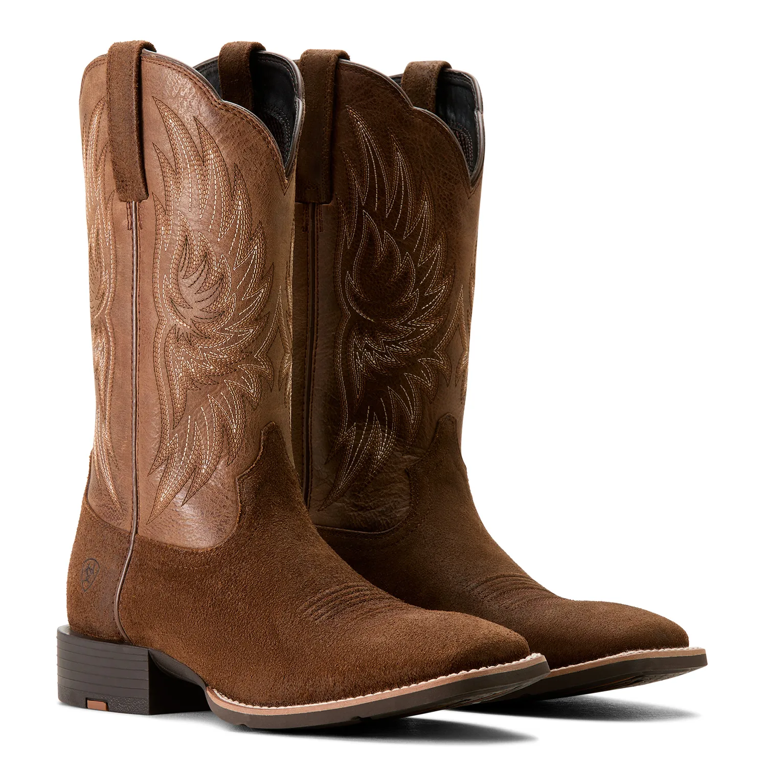Ariat Men's Sport Rider Western Boot - Aged Smokehouse/Vintage Oak