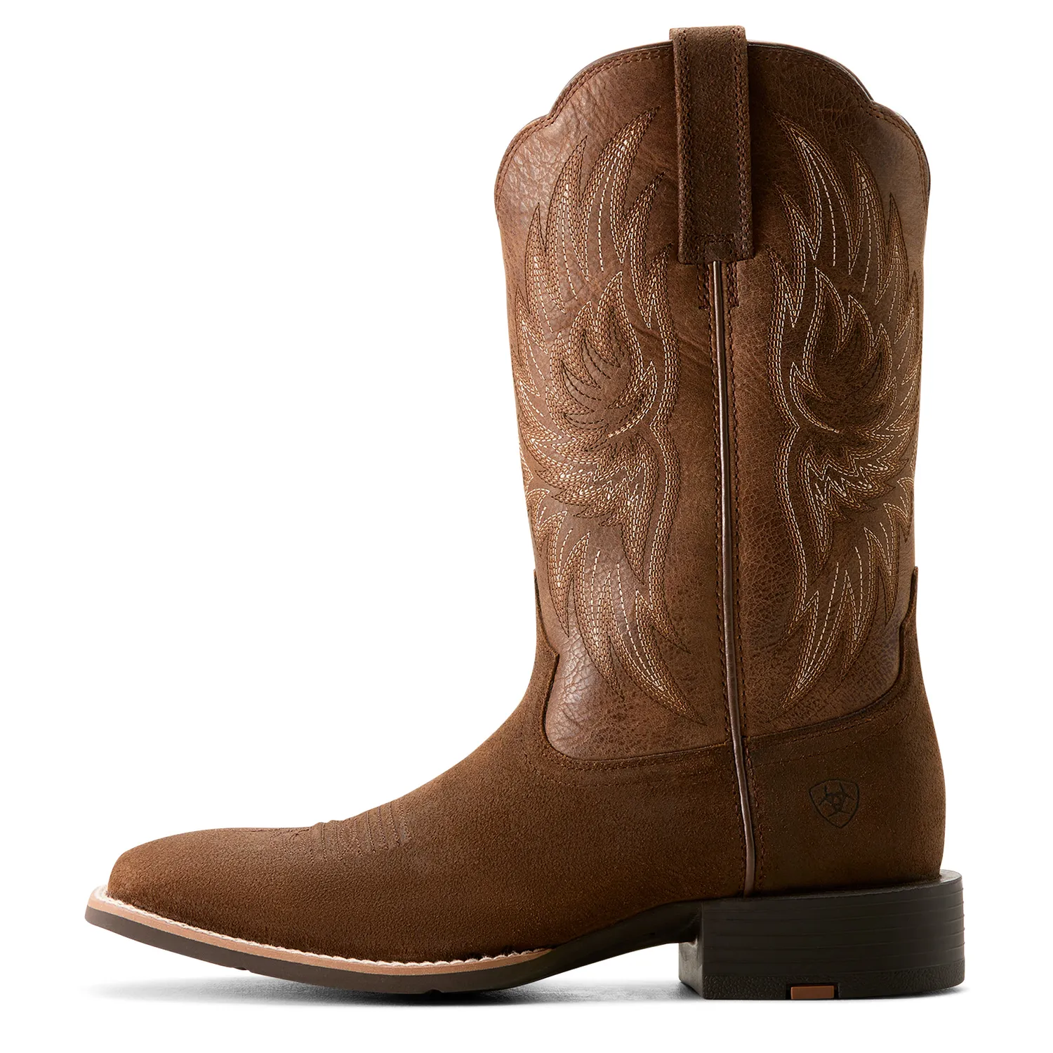 Ariat Men's Sport Rider Western Boot - Aged Smokehouse/Vintage Oak