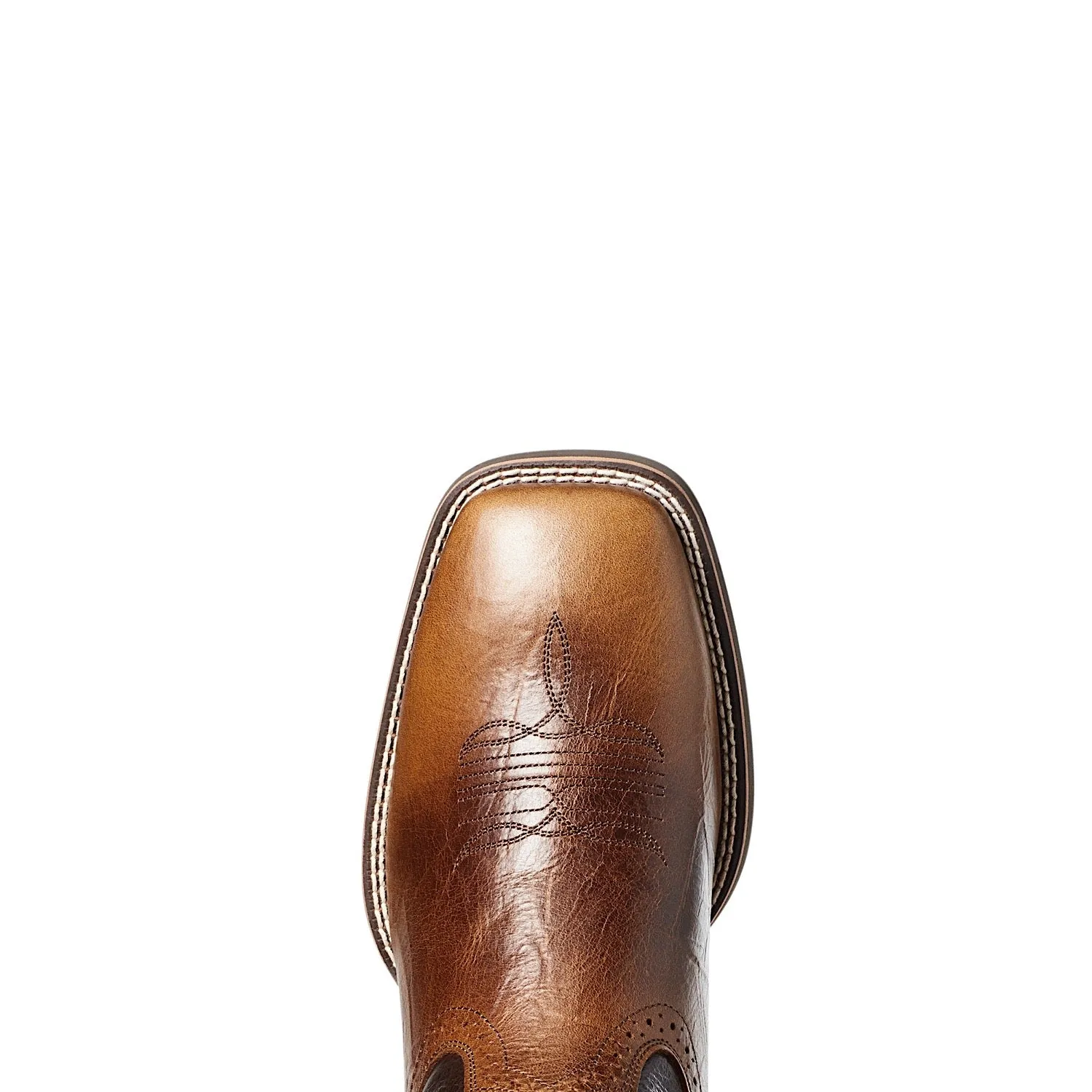 Ariat Men's Sport Wide Square Toe Boot - Peanut Butter/Chaga Brown