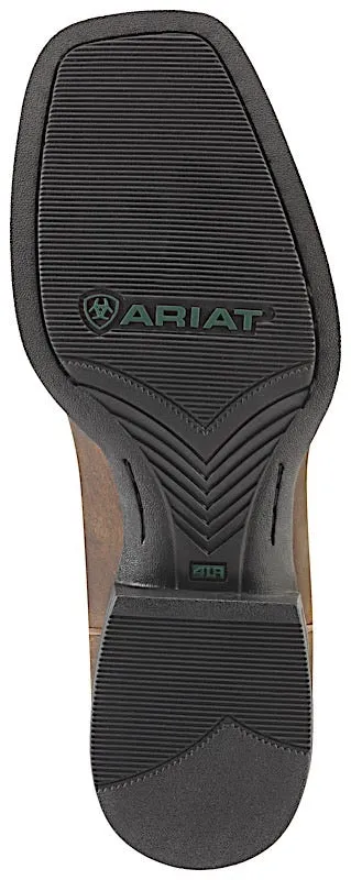 Ariat Men's Sport Wide Square Toe - Distressed Brown