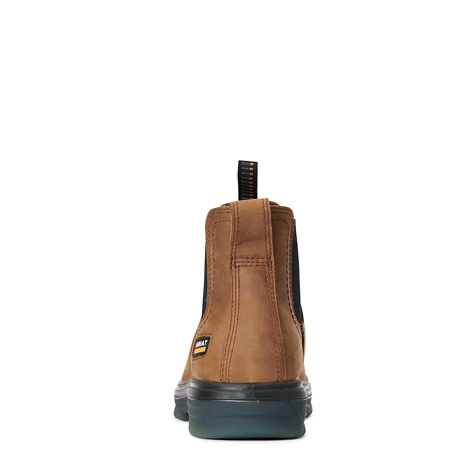 Ariat Men's Turbo Chelsea Waterproof Work Boot Aged Bark