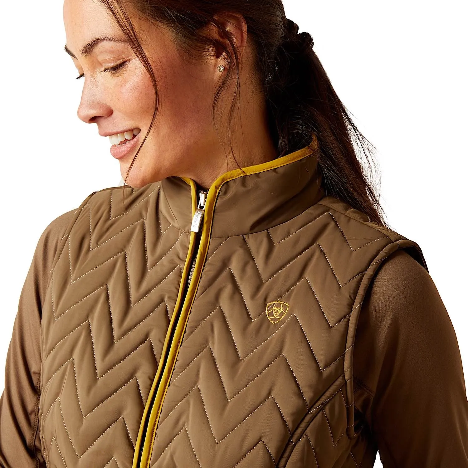 Ariat Women's Ashley Insulated Vest - Canteen