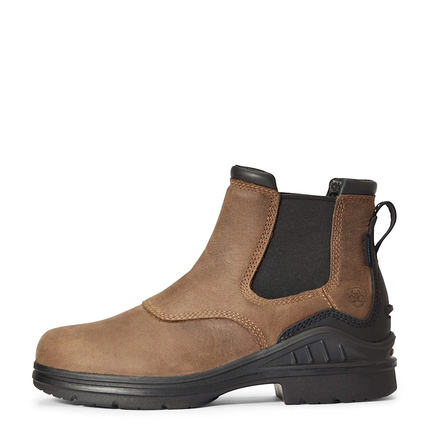 Ariat Women's Barnyard Twin Gore II Waterproof Boot Antique Brown