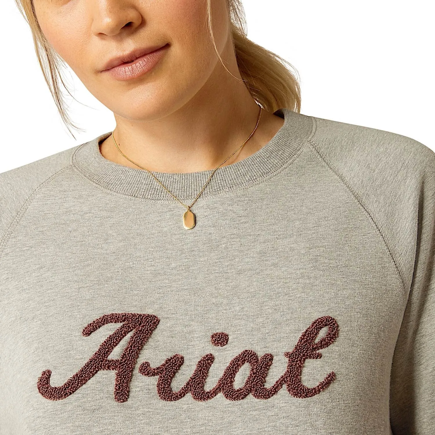 Ariat Women's Benicia Sweatshirt - Heather Grey