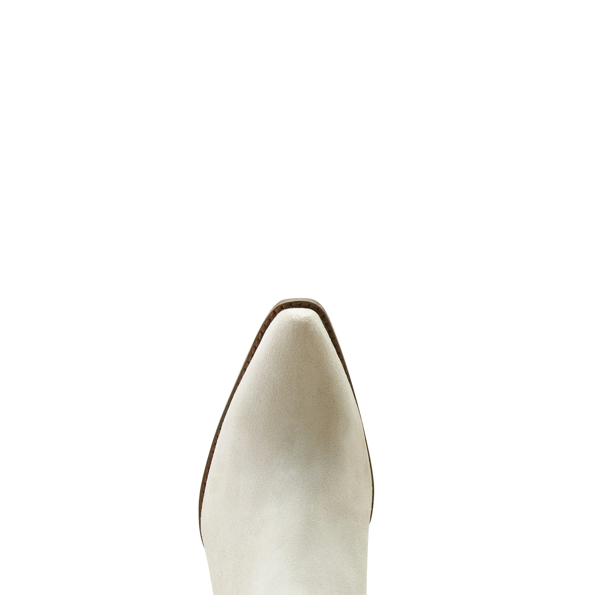 Ariat Women's Bradley Heeled Ankle Boot Cloud White Suede / Pearl