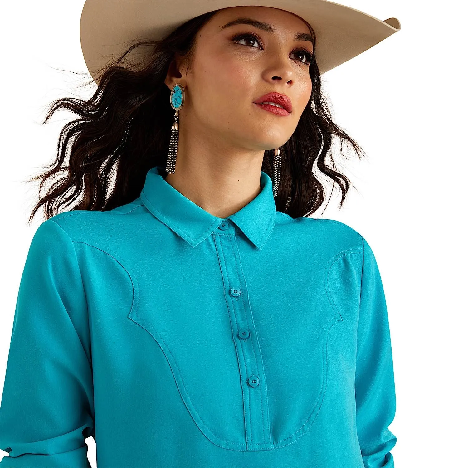 Ariat Women's Buckaroo Shirt - Capri Breeze