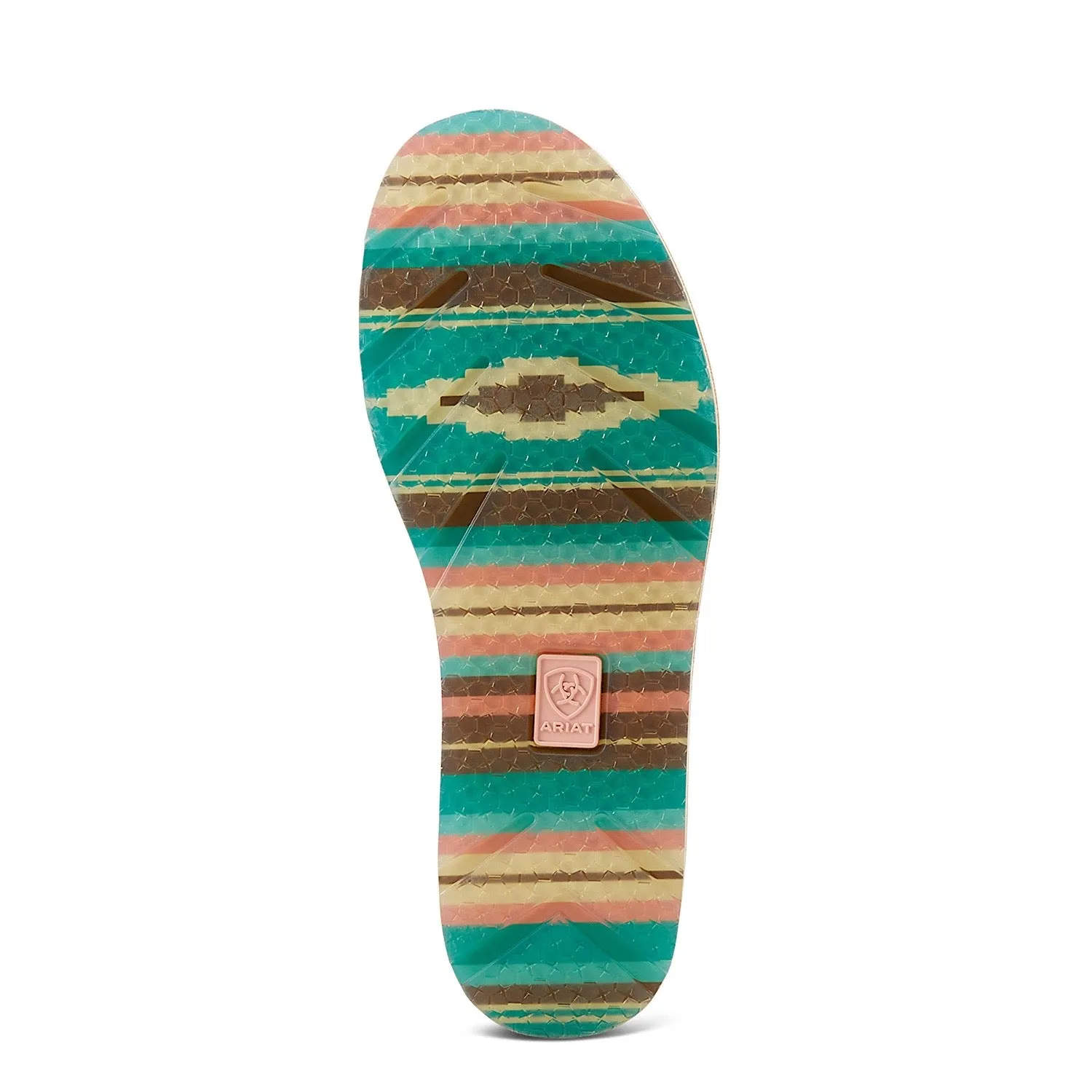 Ariat Women's Cruiser Azalea Suede/Baby Pink Serape