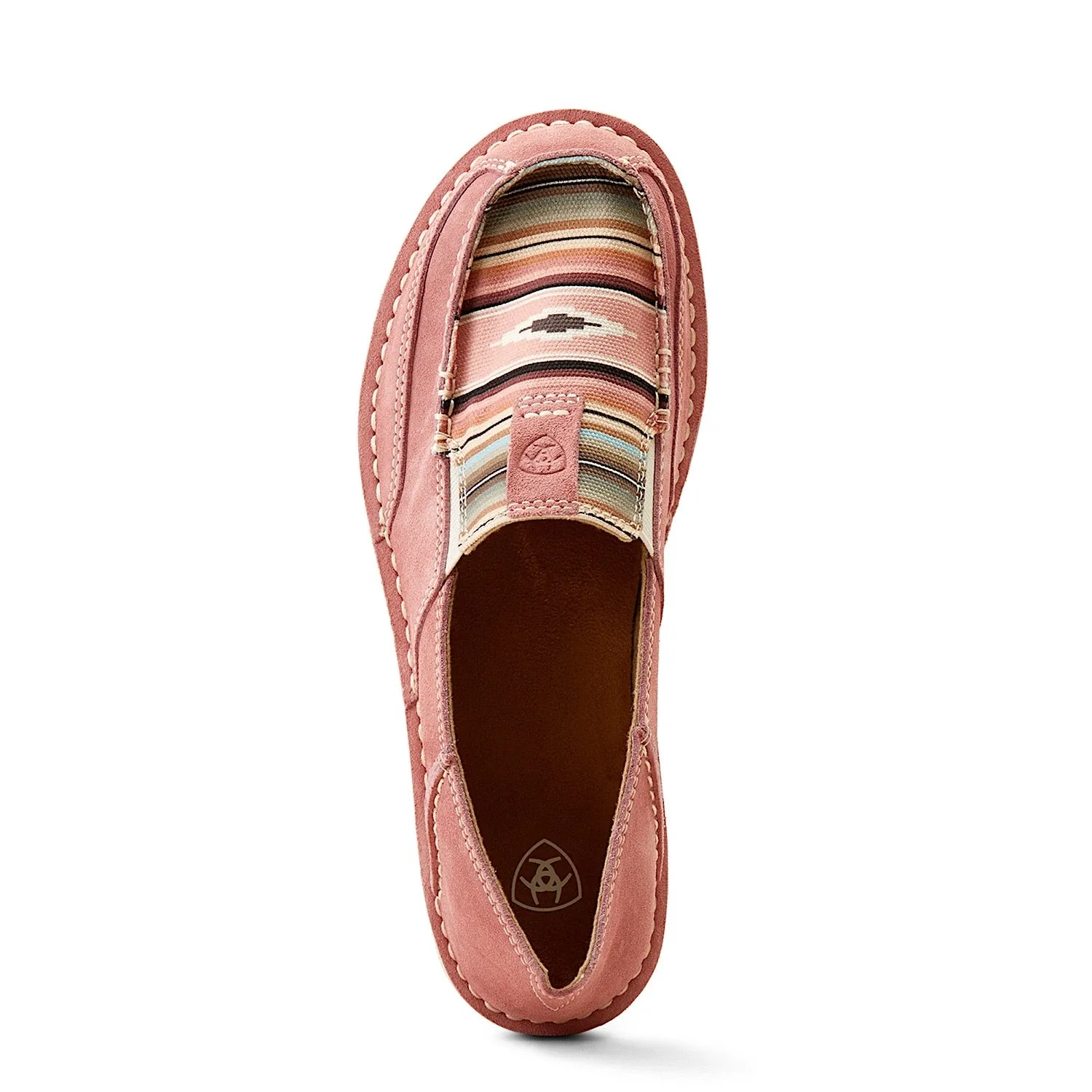Ariat Women's Cruiser Azalea Suede/Baby Pink Serape
