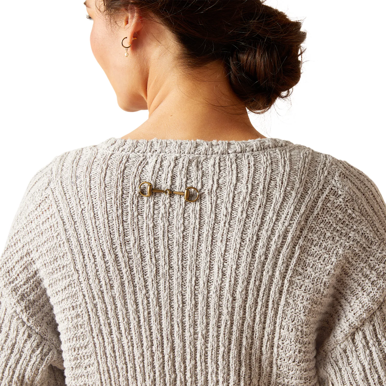 Ariat Women's Daneway Sweater - Heather Grey