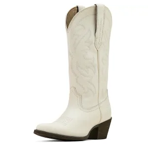 Ariat Women's Heritage J Toe Stretchfit Western Boot - Rich Cream