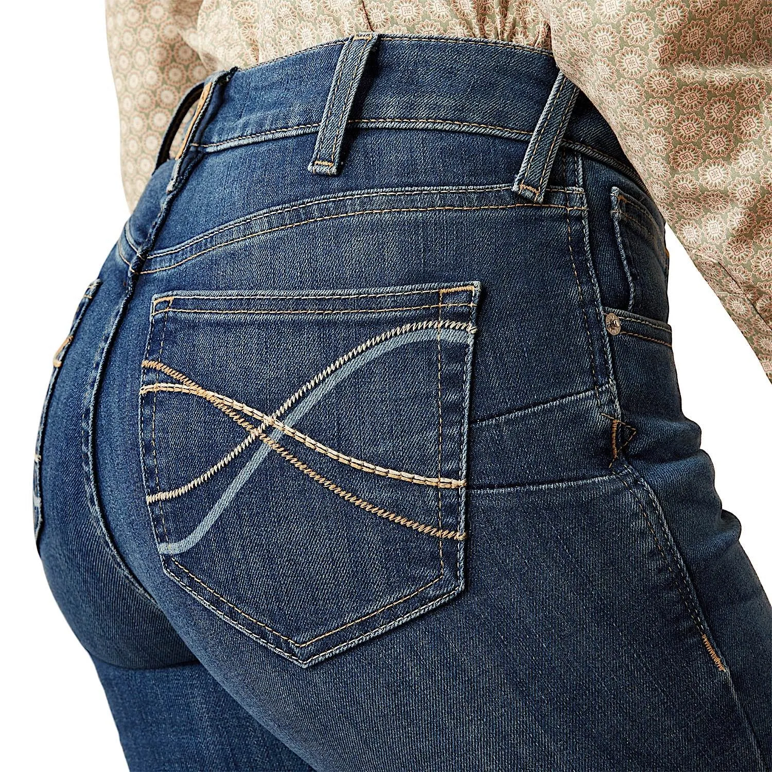 Ariat Women's High Rise Jessica Boot Cut Jean - Athena