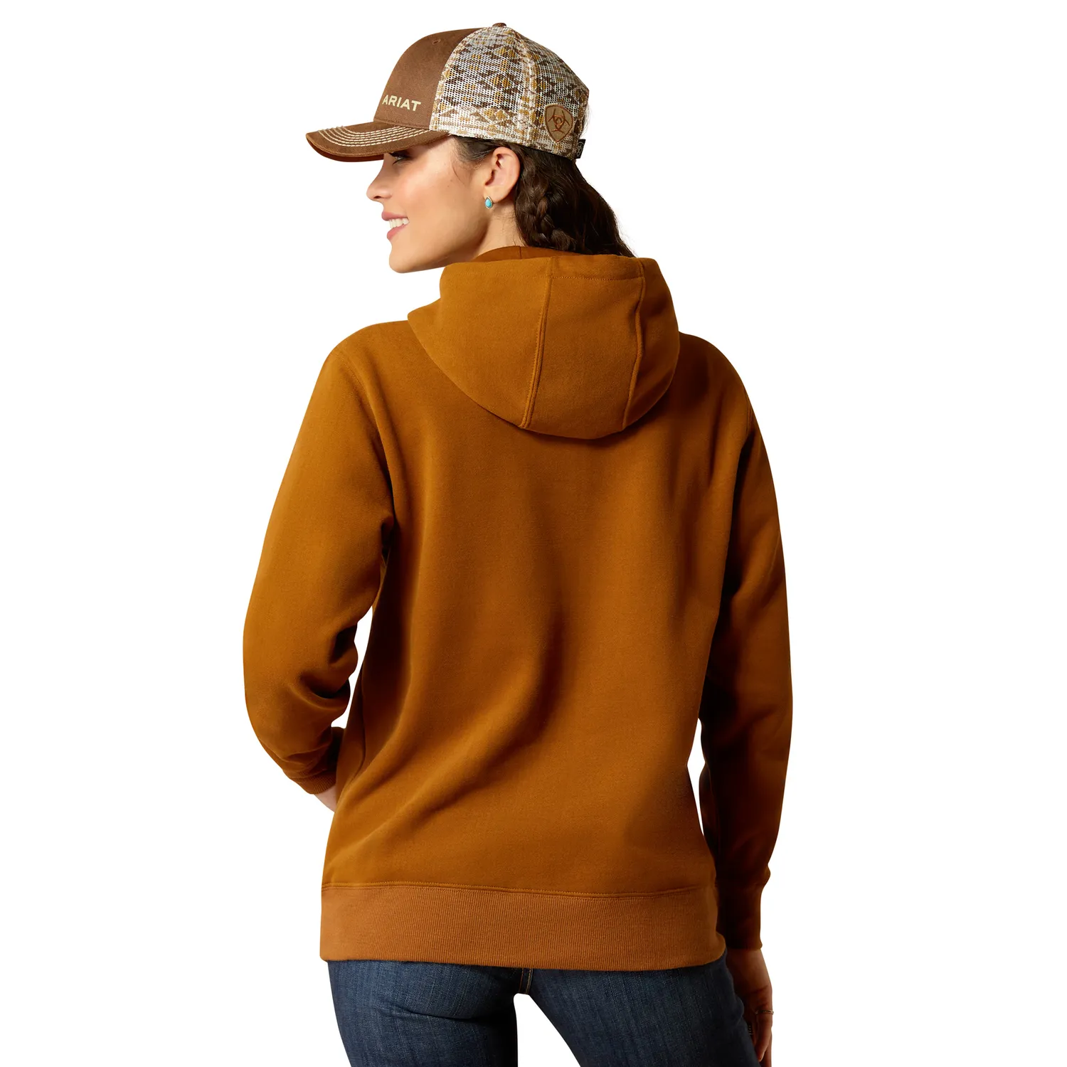 Ariat Women's Horizon Hoodie - Chestnut Horse