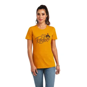 Ariat Womens Lets Rodeo Tee Buckhorn Heather