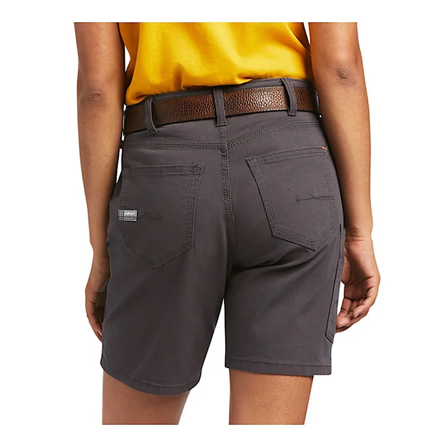 ARIAT Womens Rebar Durastretch Made Tough Short-Grey