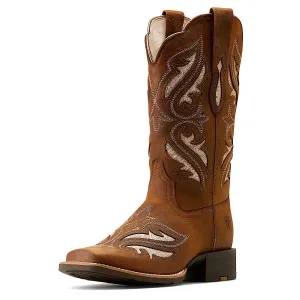 Ariat Women's Round Up Bliss Western Boot - Sassy Brown