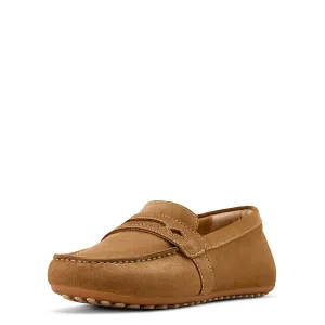Ariat Women's Selene Driving Moc - Caramel Suede