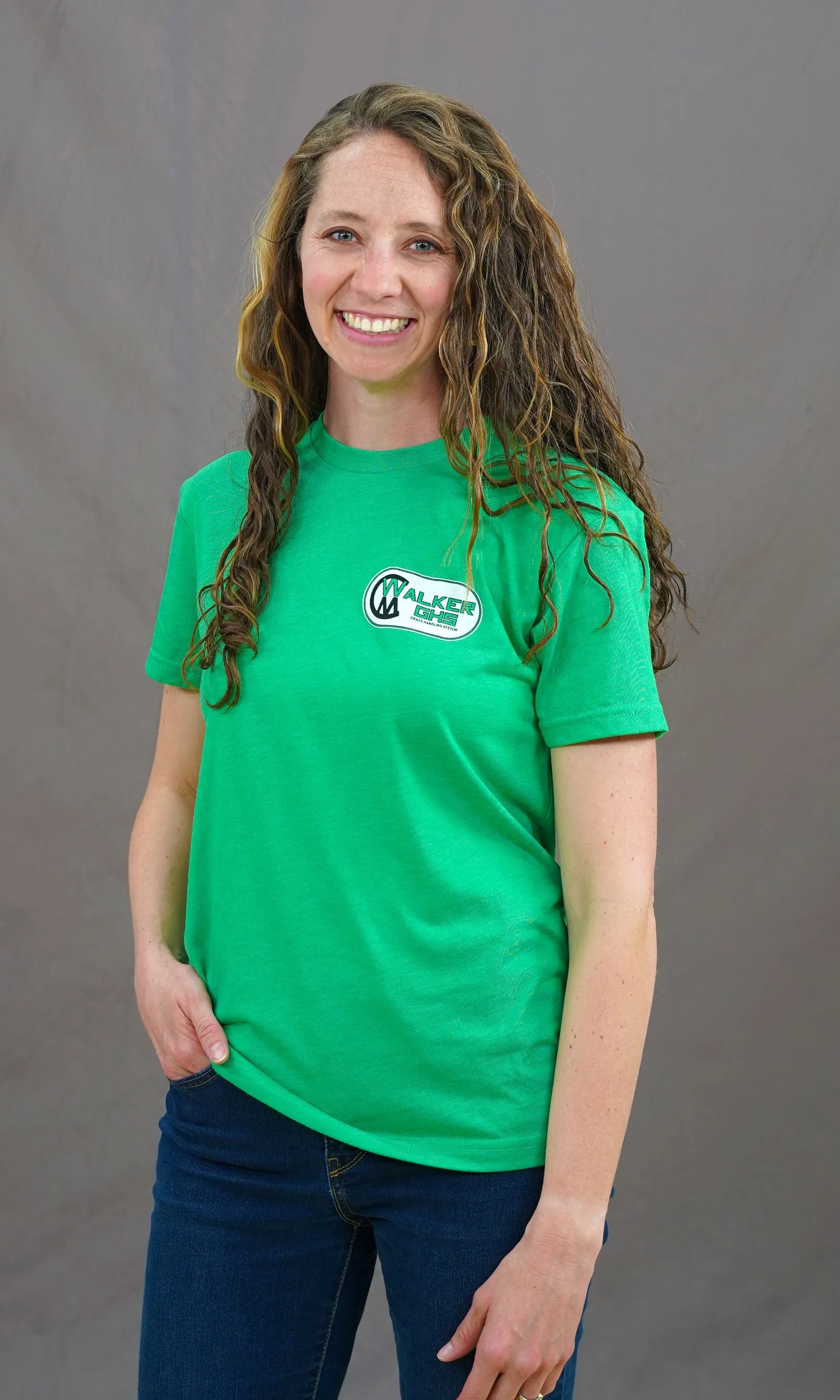 Green Vintage Logo Tee