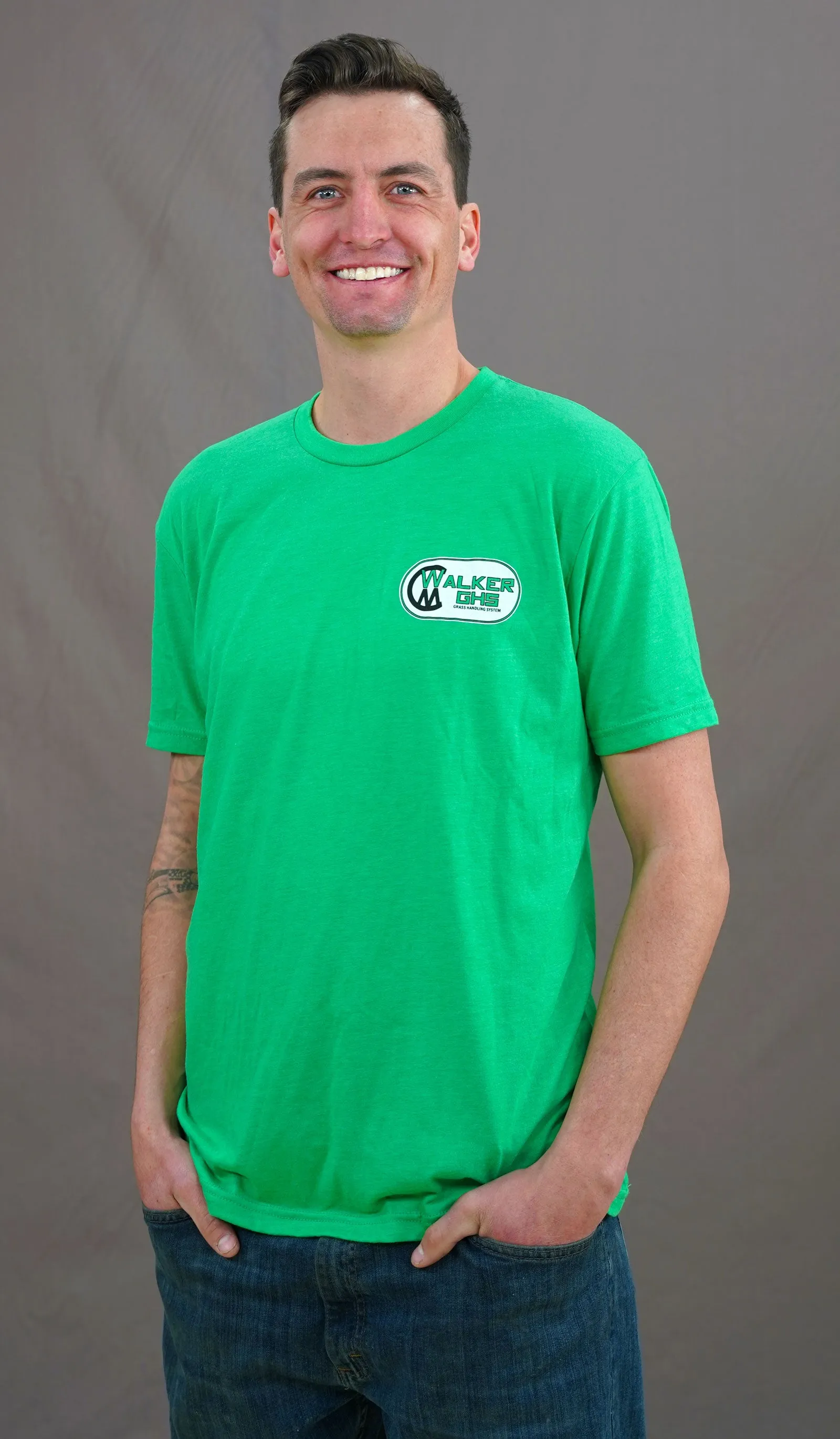 Green Vintage Logo Tee