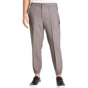 Mens Pintuck Polyester Jogger Pants