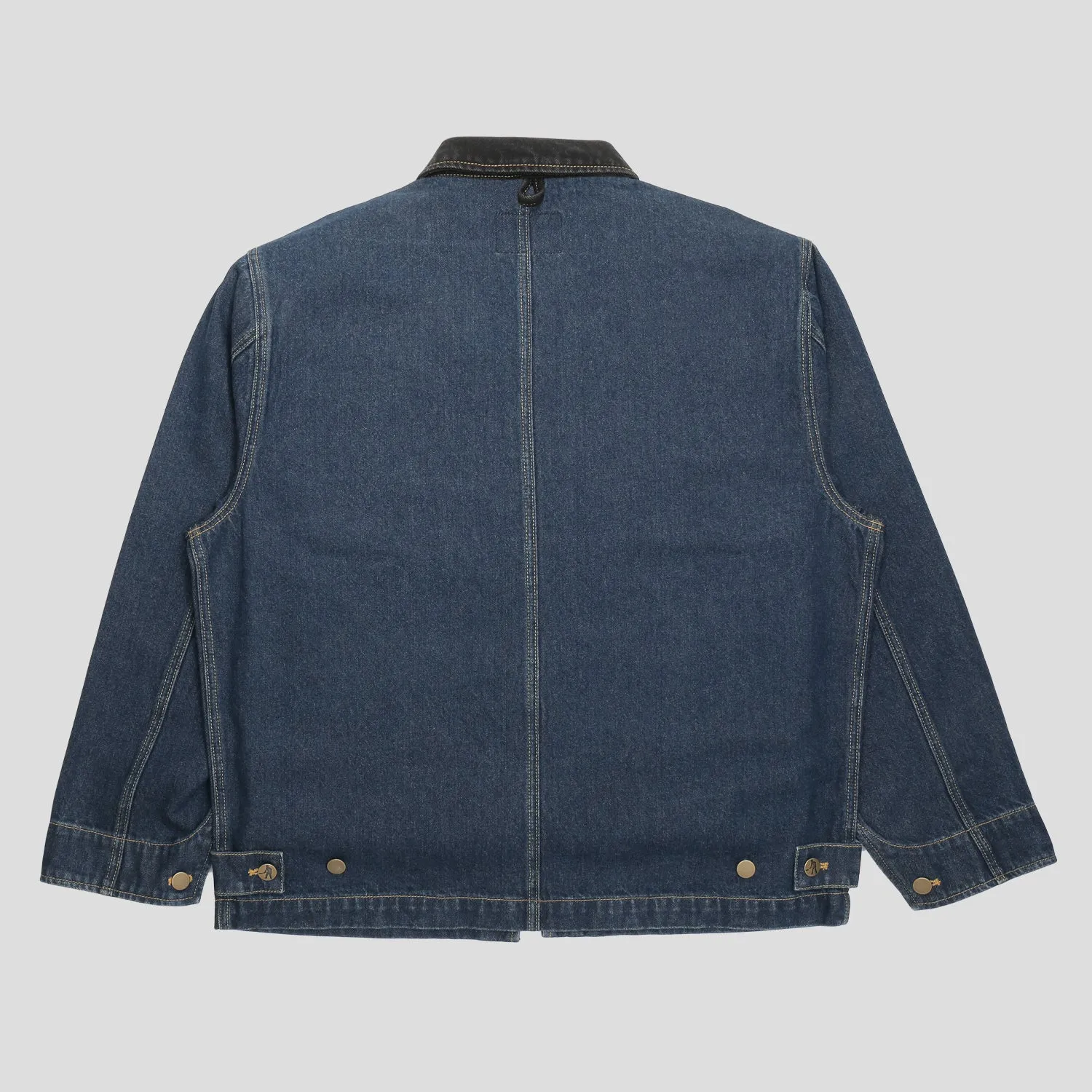PASSPORT - DENIM PACKERS JACKET - WASHED INDIGO